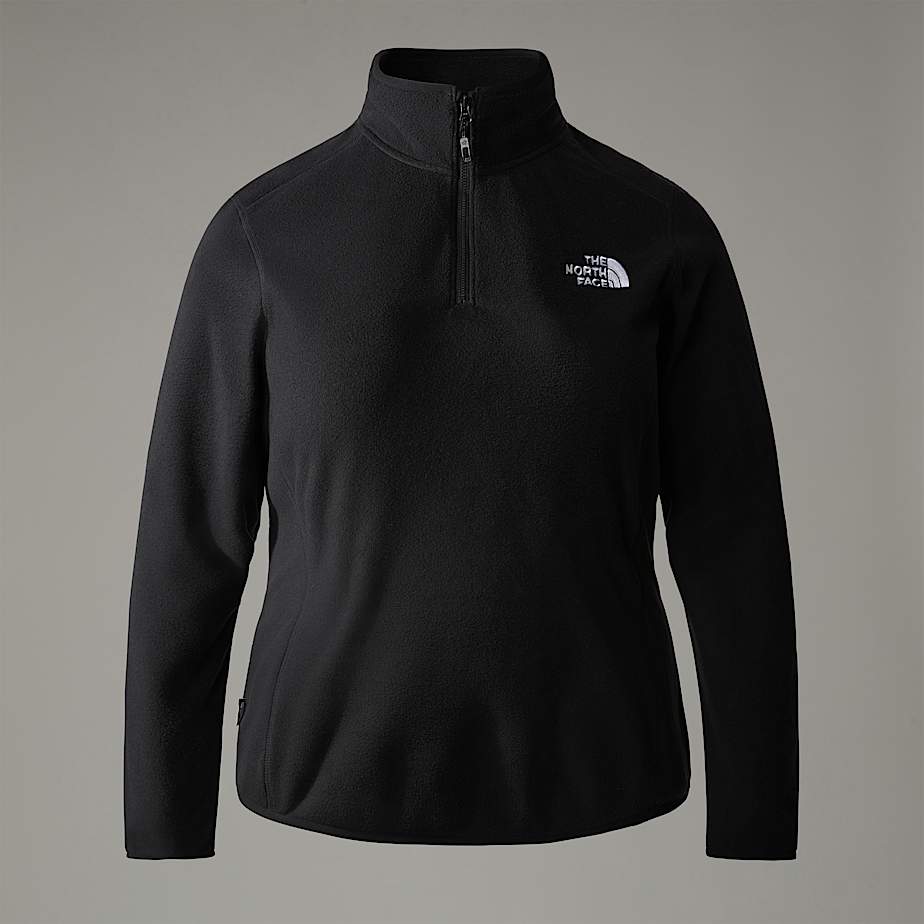 Women's Plus Size 100 Glacier 1/4 Zip Fleece - 2