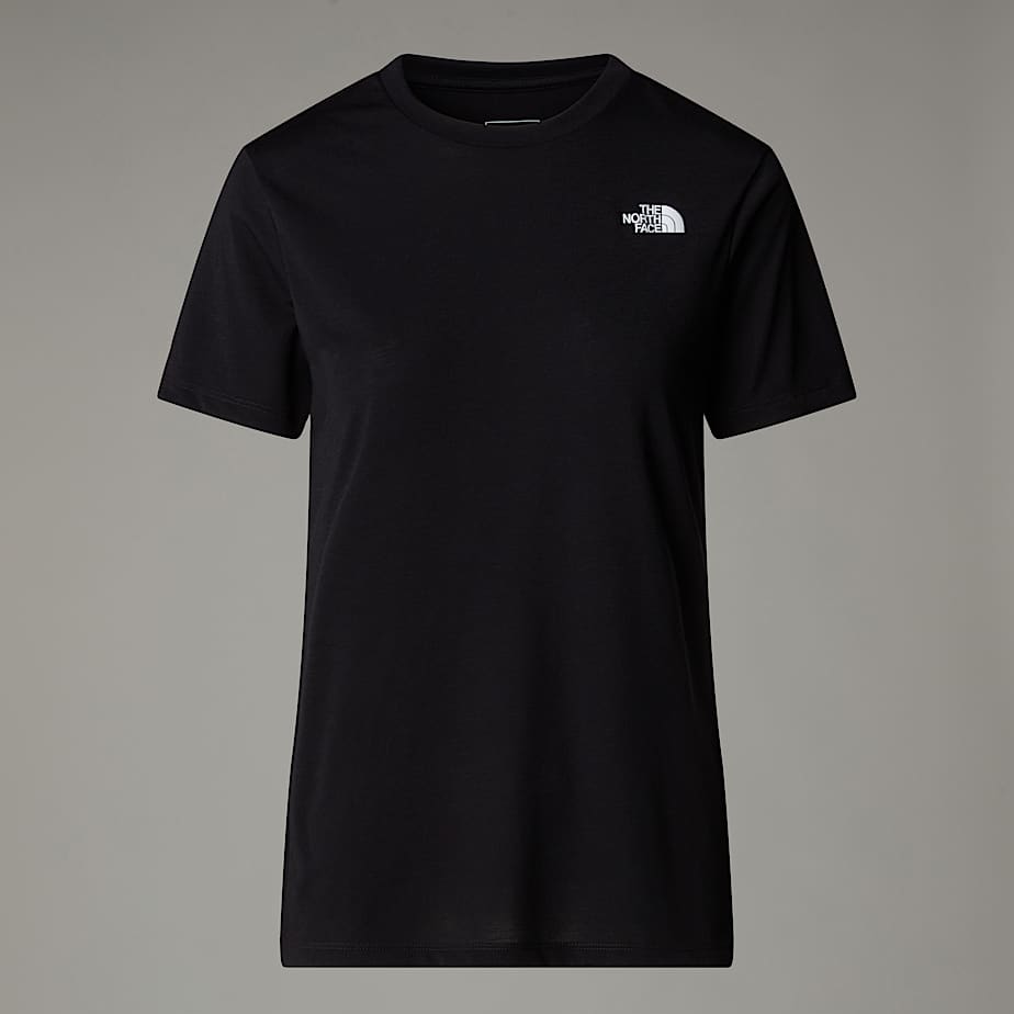 The North Face Foundation Vertical Graphic T-shirt Für Damen Tnf Black Größe XS female