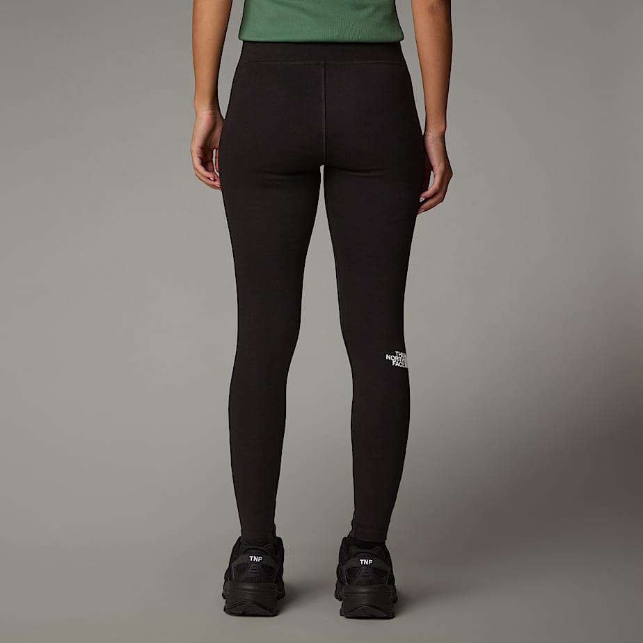 Women’s Simple Dome Cotton Leggings - 6