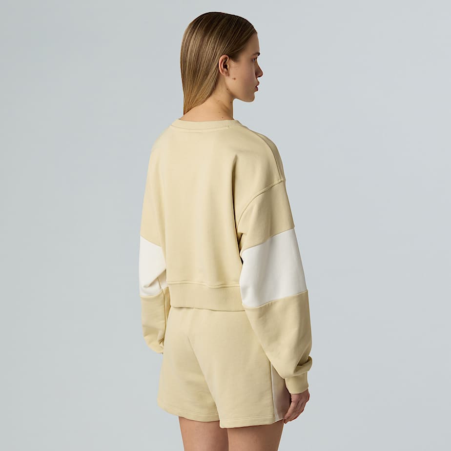 Women’s Terry Oversized Cropped Sweatshirt