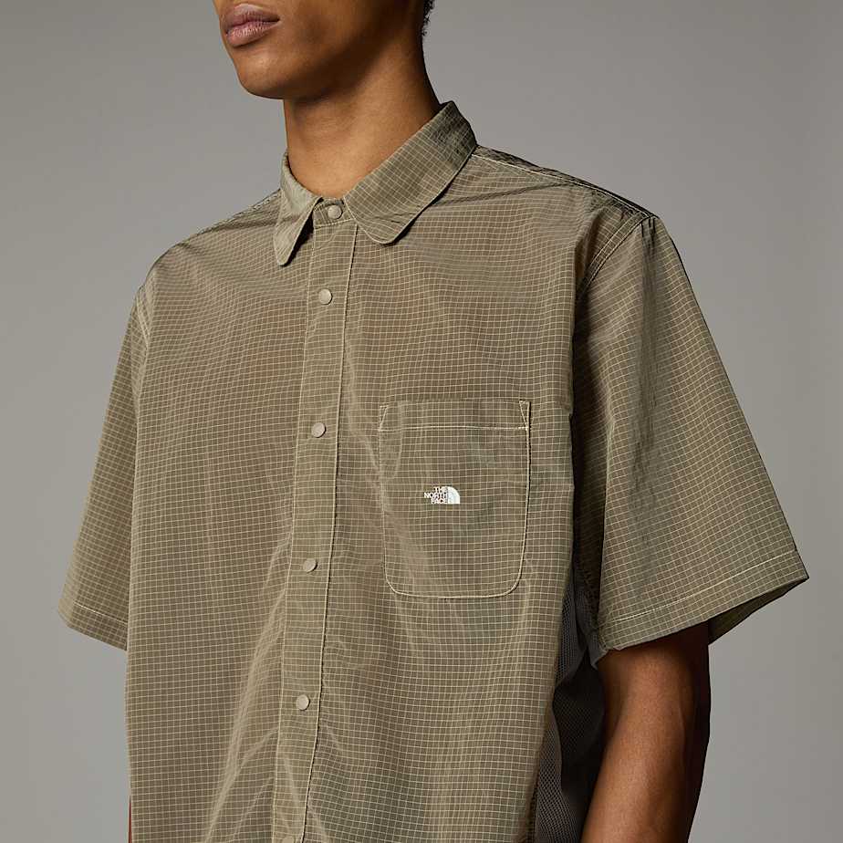 Camicia Fabric Mix da uomo - 7