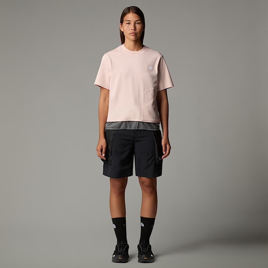 Women’s Fabric Mix T-Shirt - 4