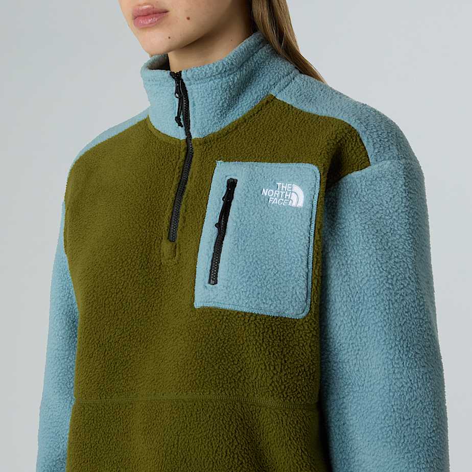 Polaire à col zippé Yumiori pour femme