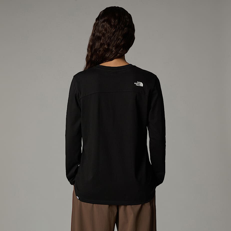 Camiseta de manga larga Simple Dome para mujer - 5