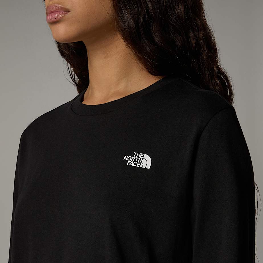 Camiseta de manga larga Simple Dome para mujer - 6