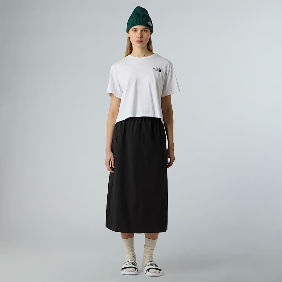Women’s Cropped Simple Dome T-Shirt