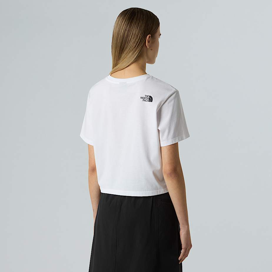 Women’s Cropped Simple Dome T-Shirt