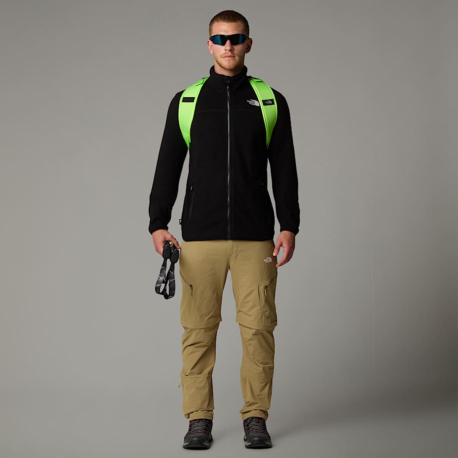 Forro polar con cremallera integral 100 Glacier para hombre