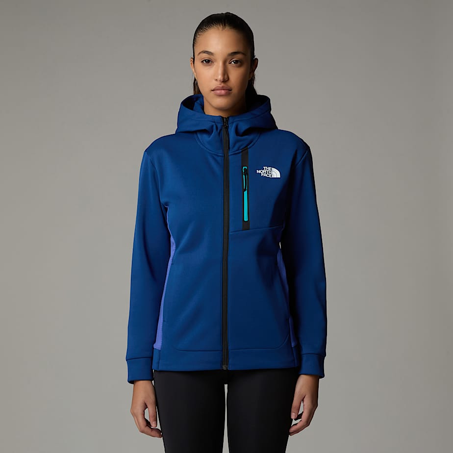 The North Face Mountain Athletics Fleece Mit Durchgehendem Rv Für Damen Estate Blue-indigo Plum Größe XS female