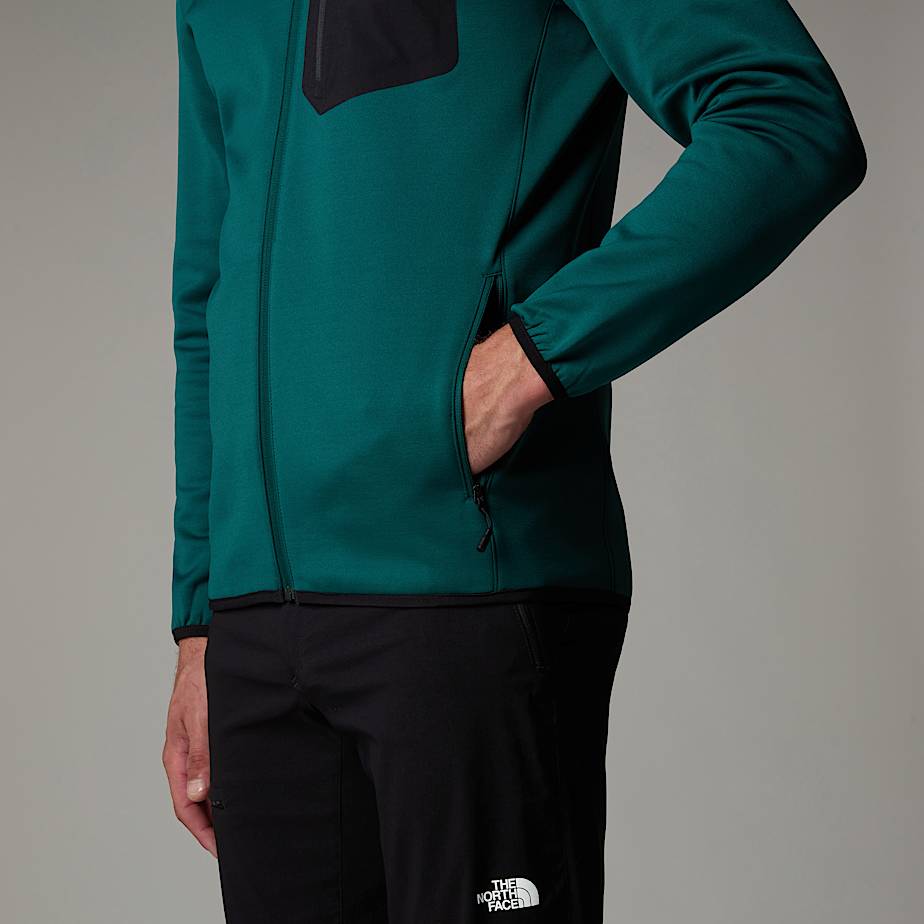 Polaire zippée Crest pour homme