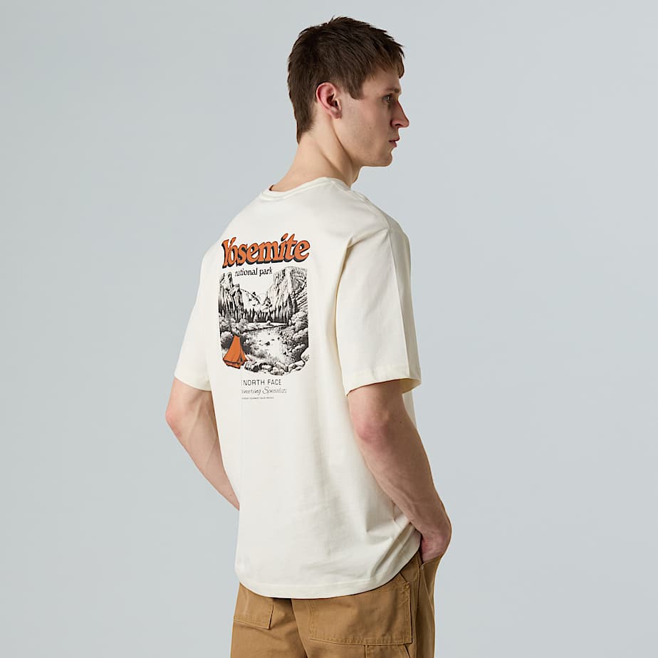 Uniseks Vintage Postcard Relaxed-T-shirt - 3