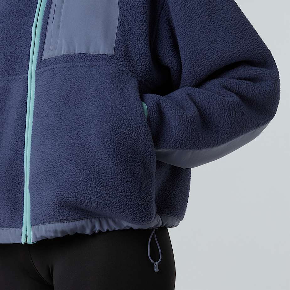 Yumiori Off-Peak Fleecejacke mit durchgehendem RV für Damen - 6