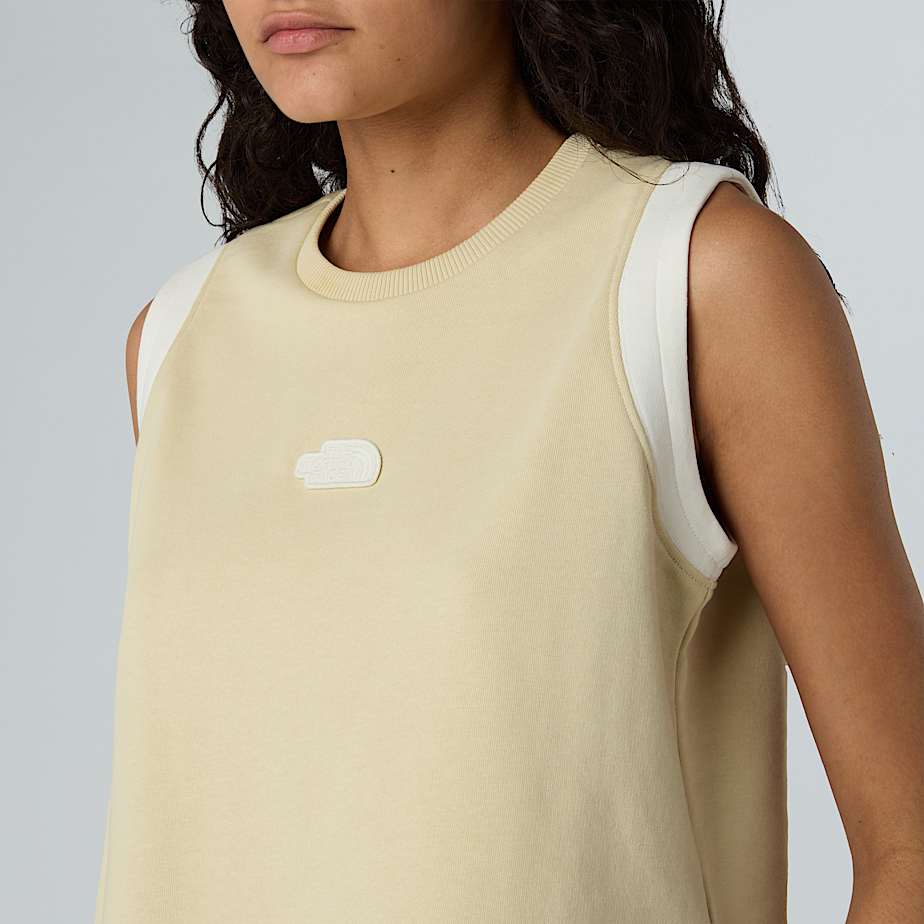 Women’s Terry Relaxed Cropped Tank Top
