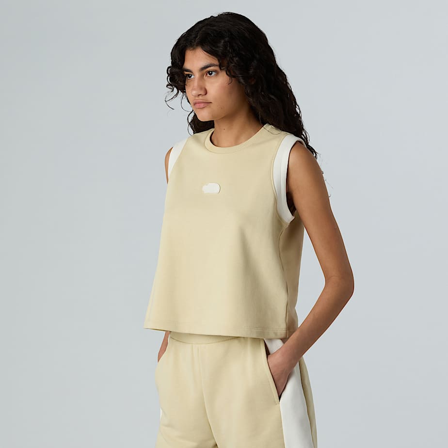 Women’s Terry Relaxed Cropped Tank Top
