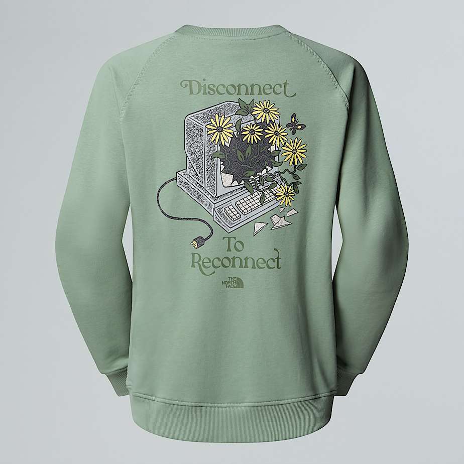 Women's Connect Relaxed Graphic Sweatshirt - 8