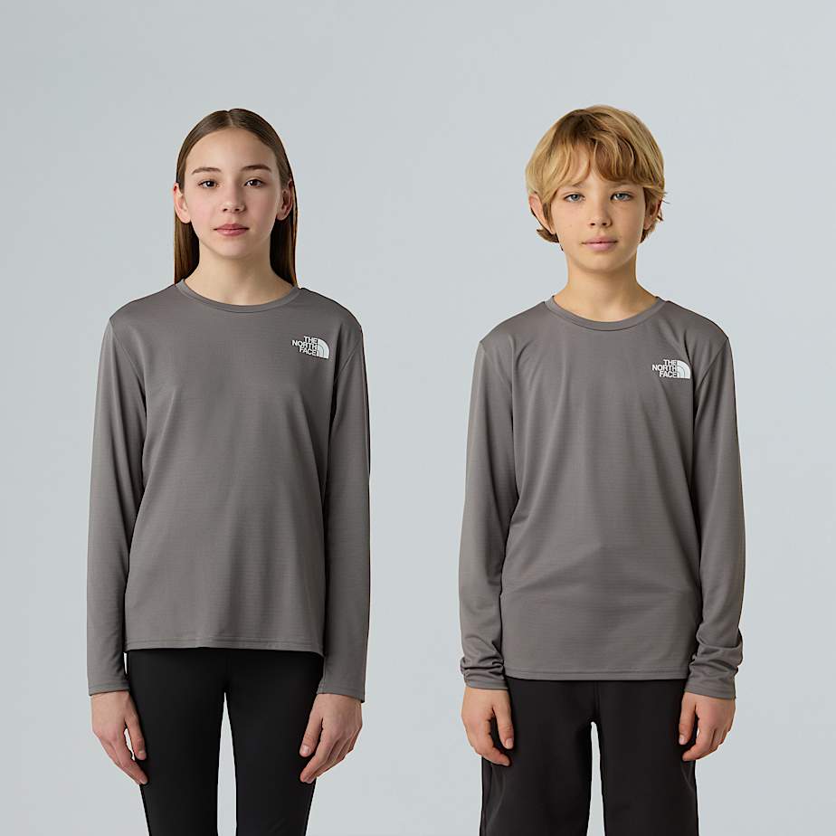 The North Face 24/7 Langarm-shirt Für Jugendliche Smoked Pearl Größe L male