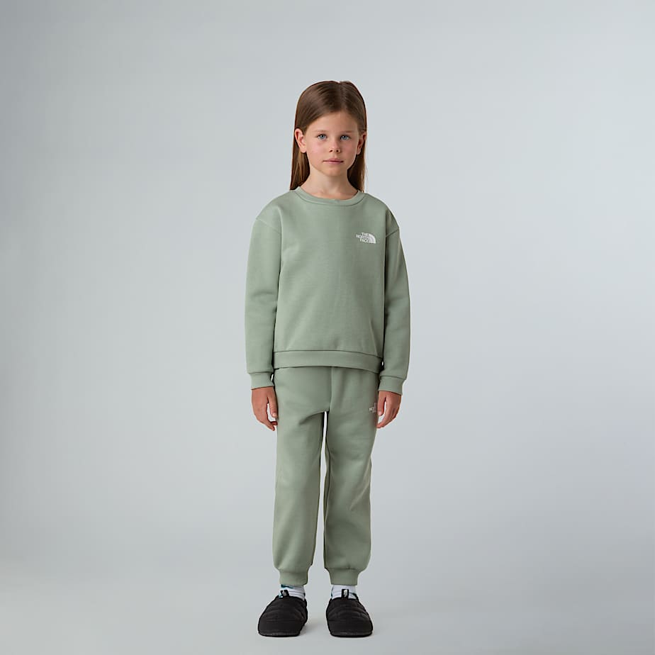 The North Face Simple Dome Fleece-set Für Kinder Slate Moss Größe 7 jahre unisex