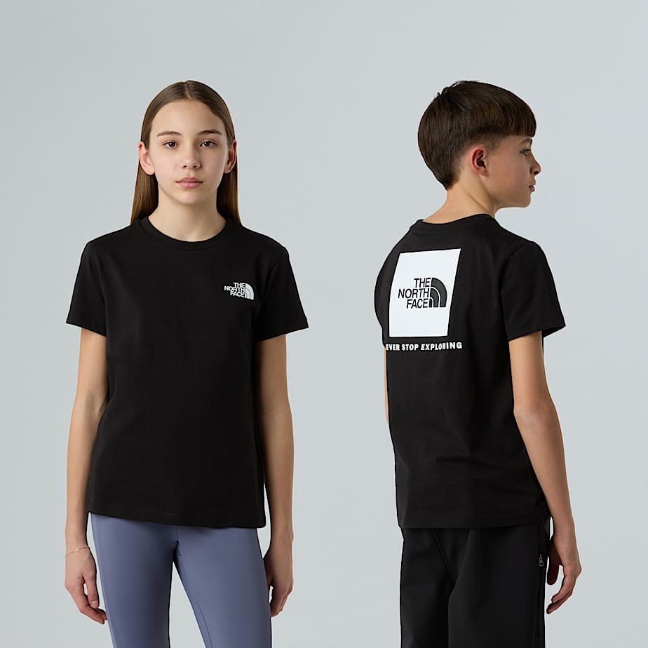 The North Face Box Nse T-shirt Für Jugendliche Tnf Black Größe XS male