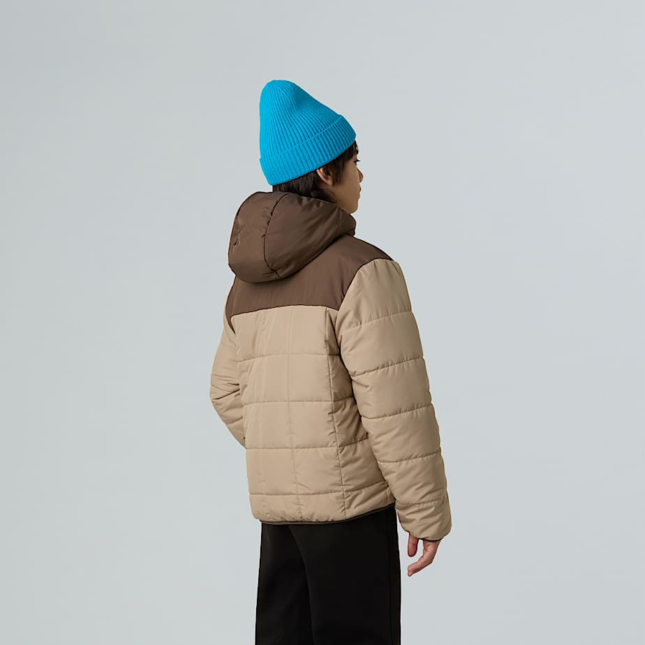 Boys' Reversible Shasta Full-Zip Hooded Jacket - 4
