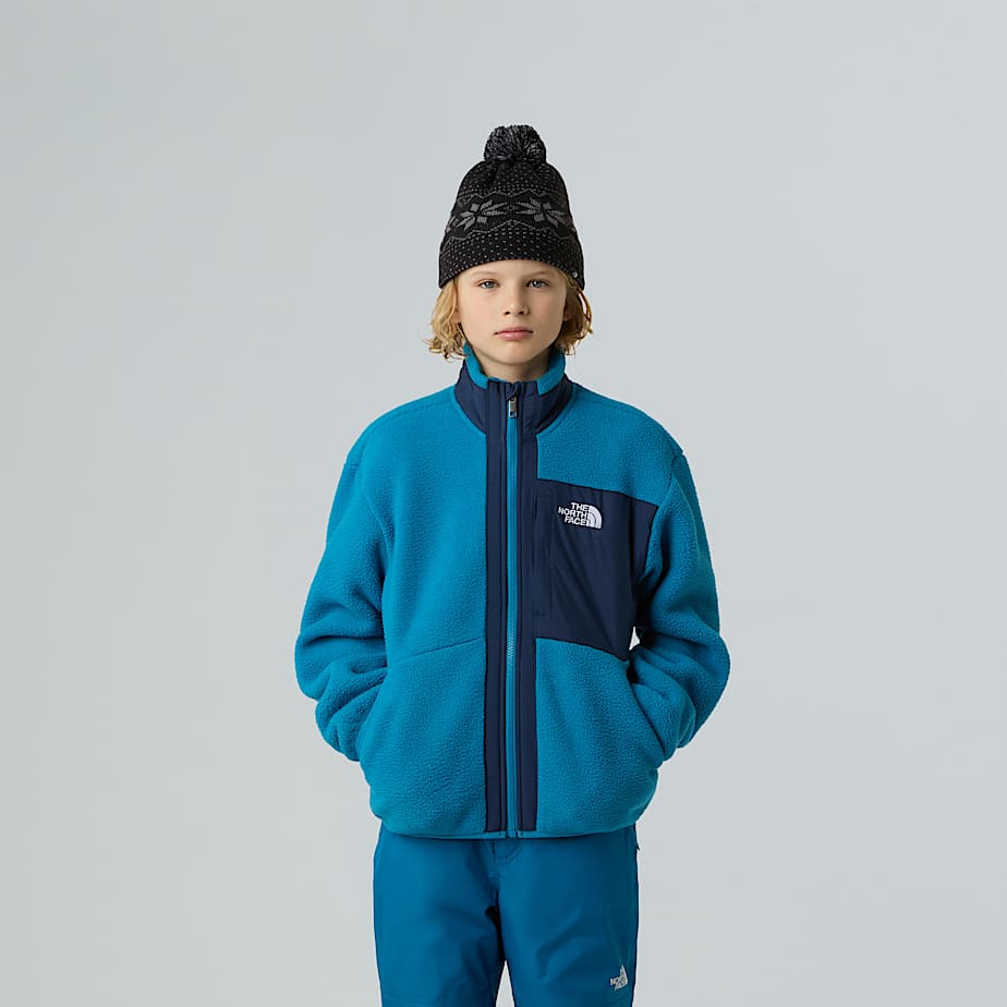 The North Face Yumiori Fleecejacke Mit Durchgehendem Rv Für Jungen Dusk Blue-summit Navy Größe XXL male