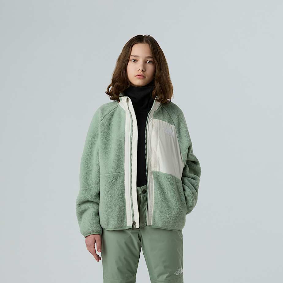 Yumiori Fleecejacke mit durchgehendem RV für Mädchen - 4