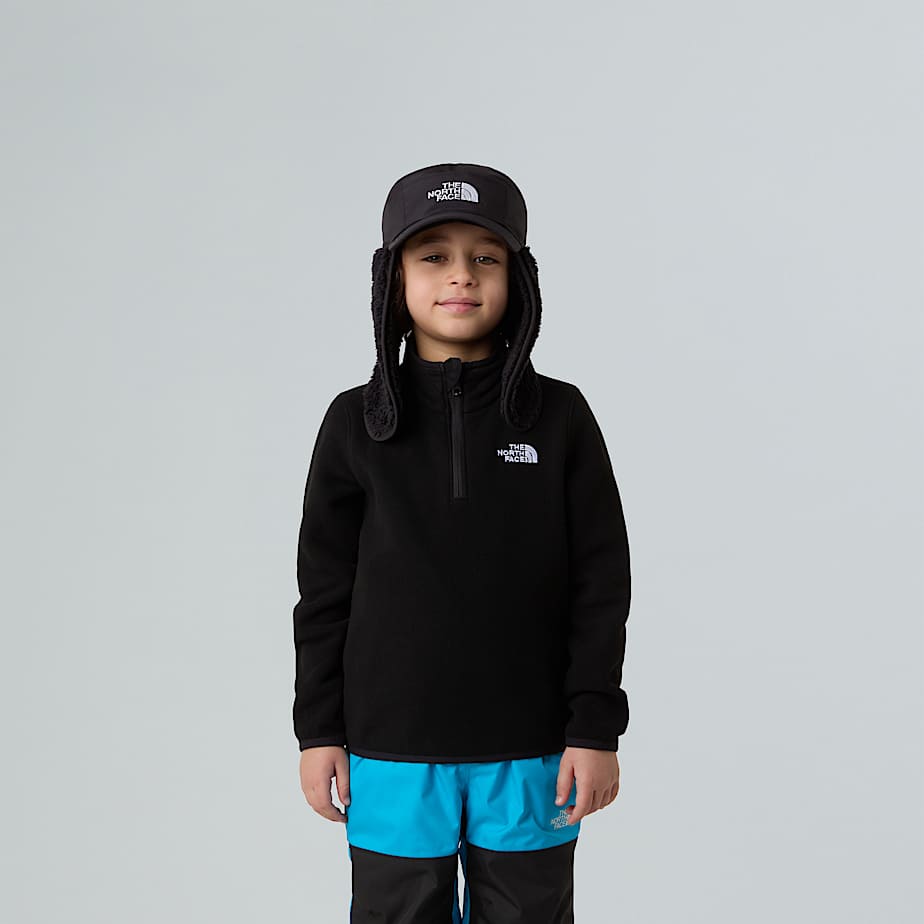 Flísová mikina s krátkým zipem Glacier pro děti - 1