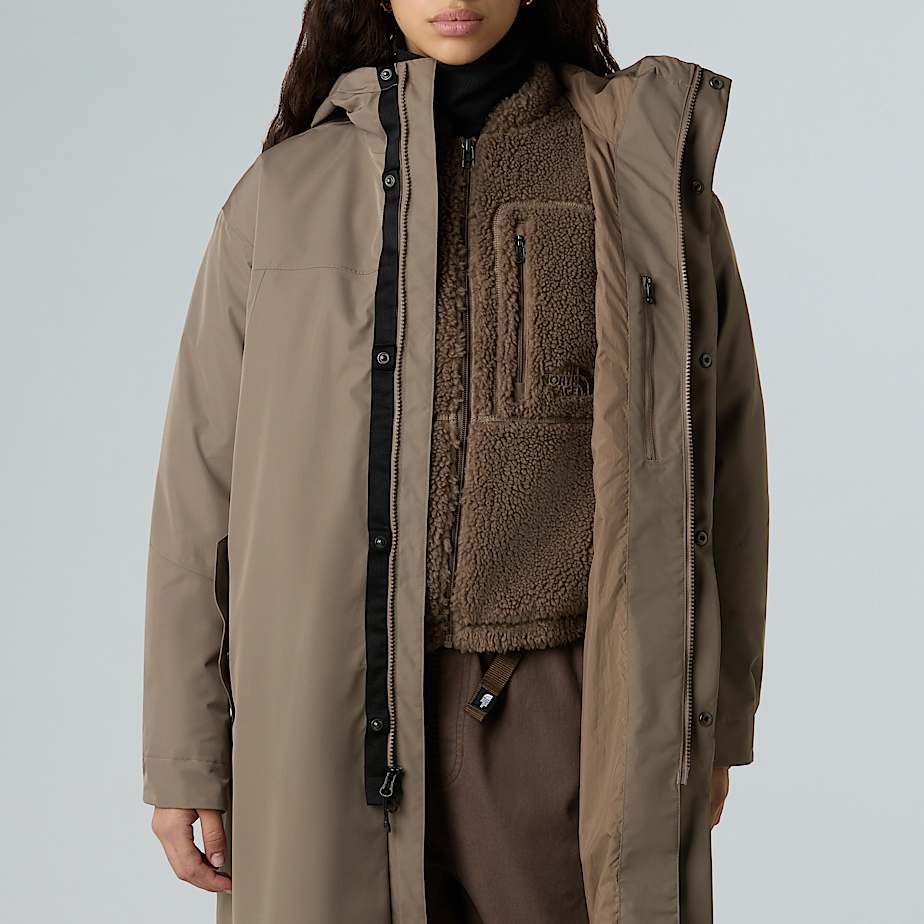 Nukabira Regen-Shell-Parka für Damen