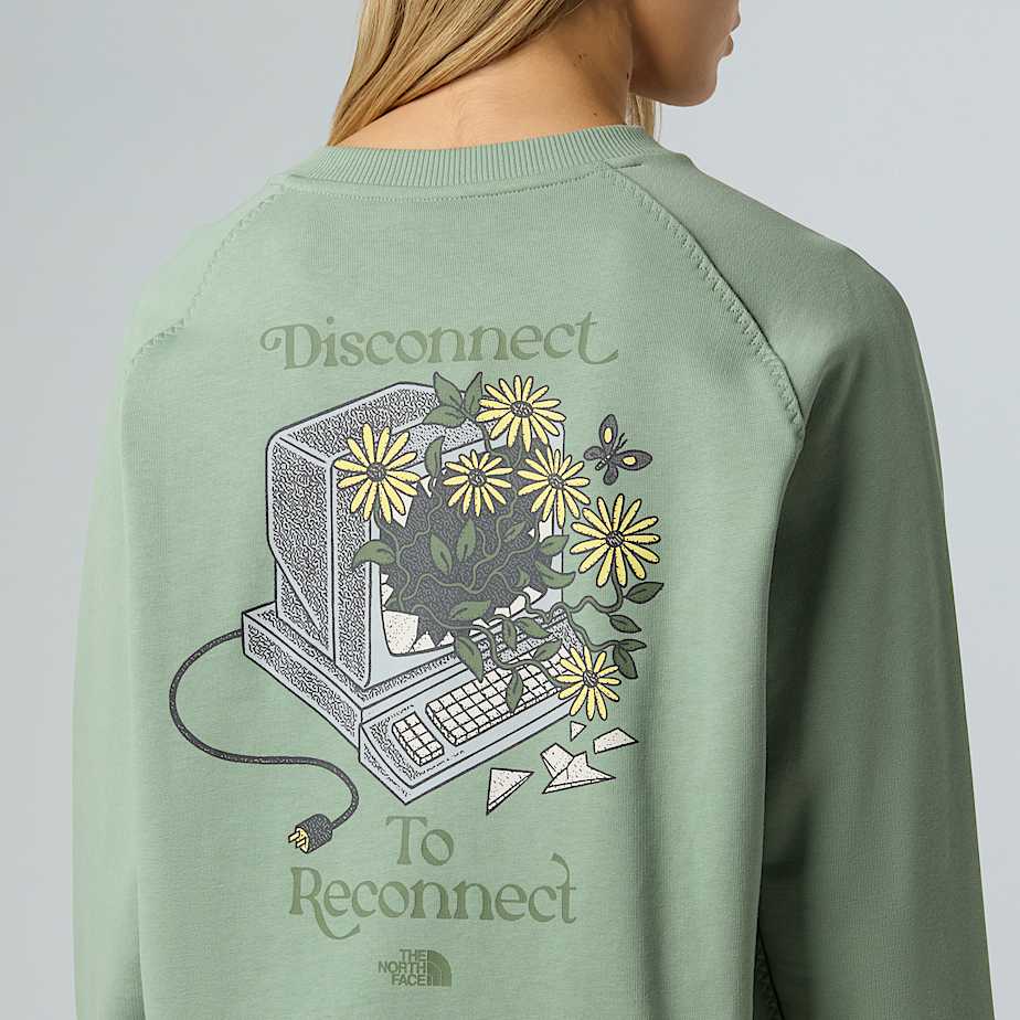 Women's Connect Relaxed Graphic Sweatshirt - 5