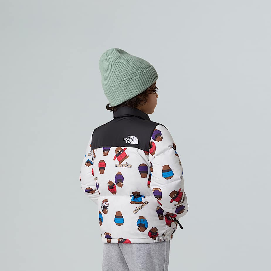 Kids' 1996 Retro Nuptse Printed Jacket - 3