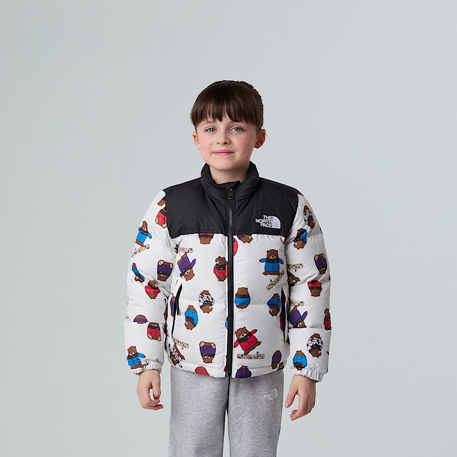 Kids' 1996 Retro Nuptse Printed Jacket - 8