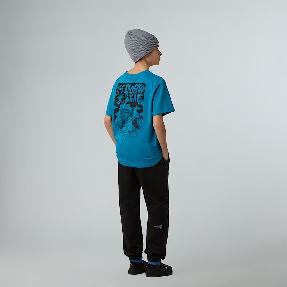 T-shirt Sports Oversized Pocket con grafica da ragazzo - 3