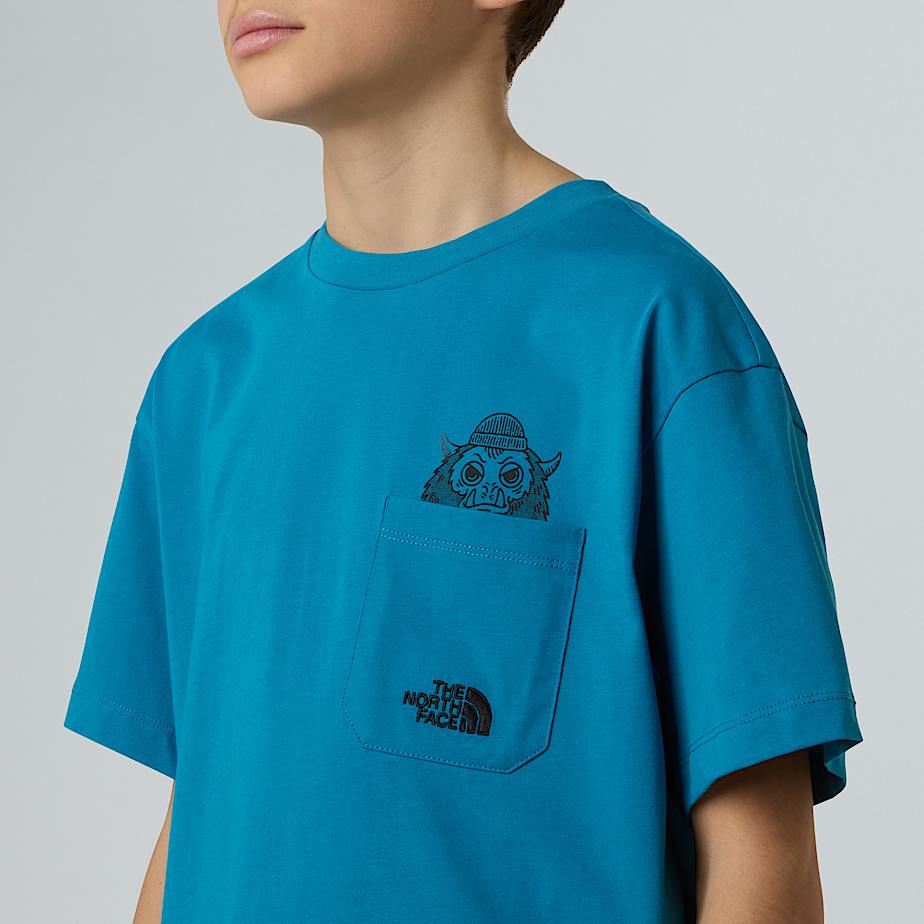 T-shirt Sports Oversized Pocket con grafica da ragazzo - 4