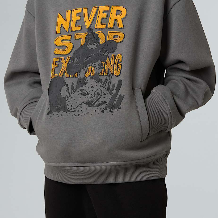 Sports Oversized Graphic Hoodie Boy - 5