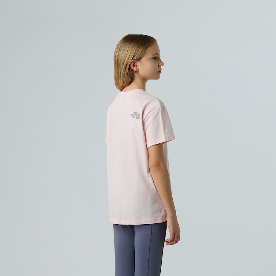 Girls' Reflective Logo Relaxed T-Shirt - 3