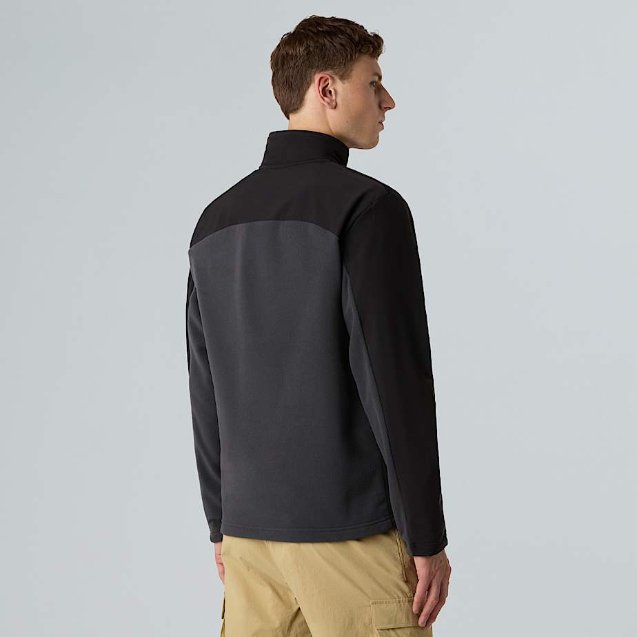 Emilio Delta Fleecejacke mit durchgehendem RV für Herren  - 3
