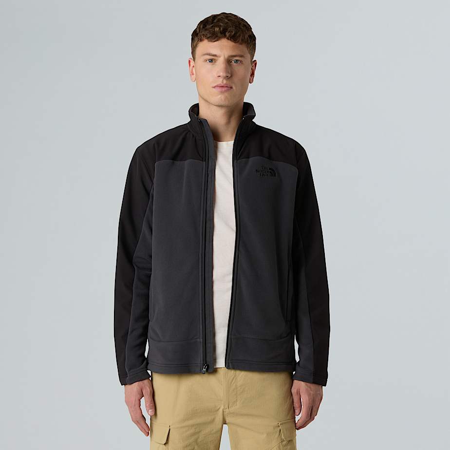 Emilio Delta Fleecejacke mit durchgehendem RV für Herren  - 4