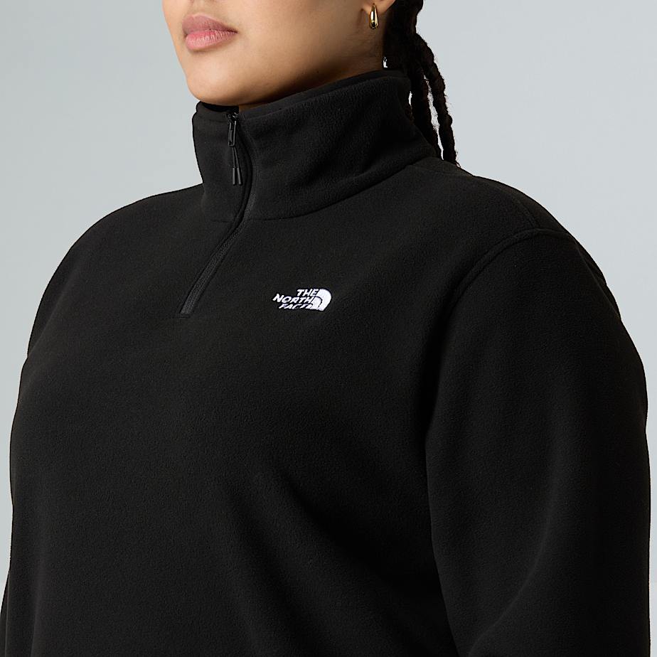 Women's Plus Size Glacier 1/4 Zip Fleece - 4