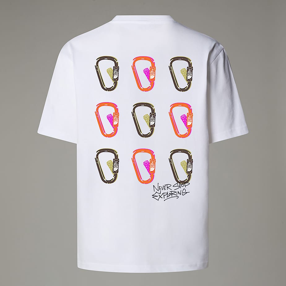 The North Face Nse T-shirt In Oversize Unisex Tnf White Größe S male