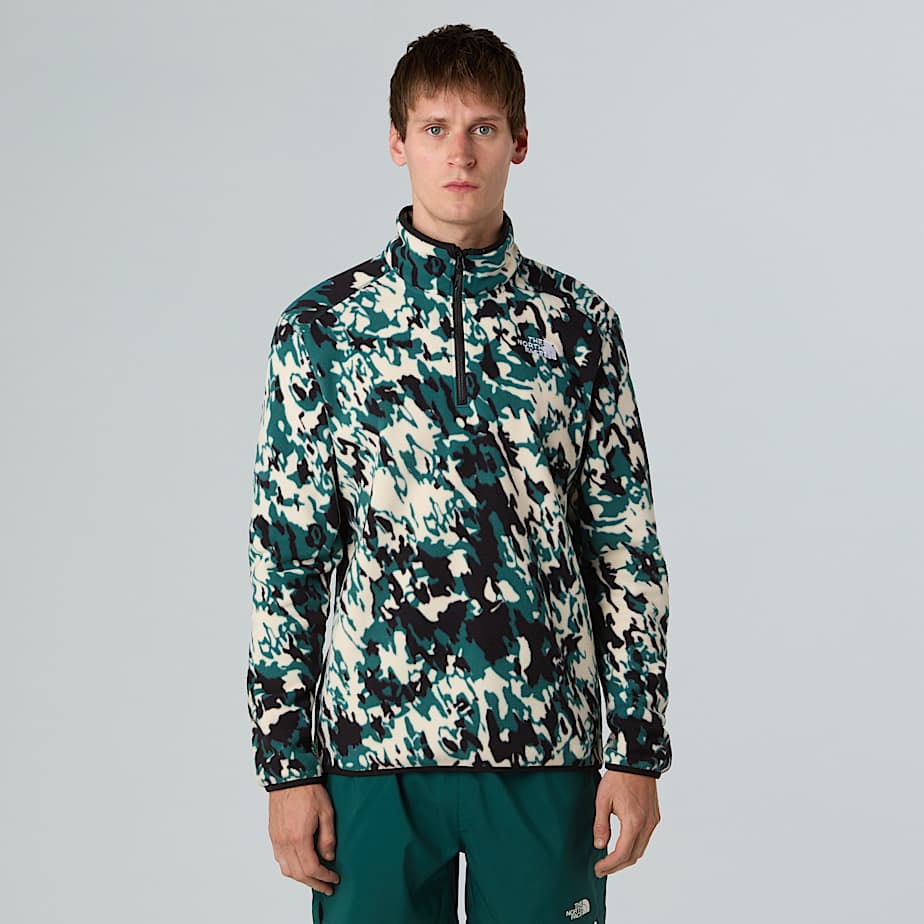 Men’s 100 Glacier Printed 1/4 Zip Fleece - 1