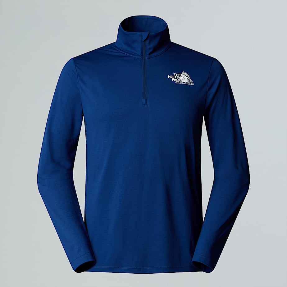 Men's 24/7 1/4 Zip Long-Sleeve Graphic T-Shirt - 6