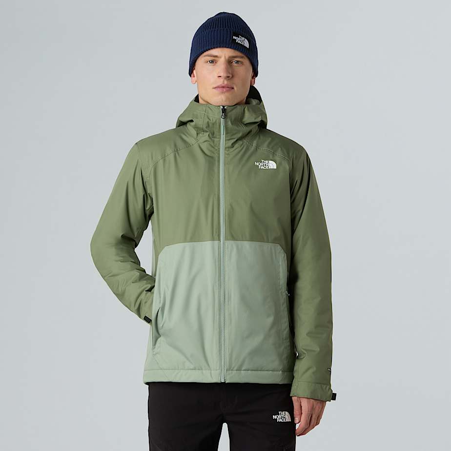 The North Face Millerton Isolierte Jacke Für Herren Bark Mist-slate Moss Größe XXL male