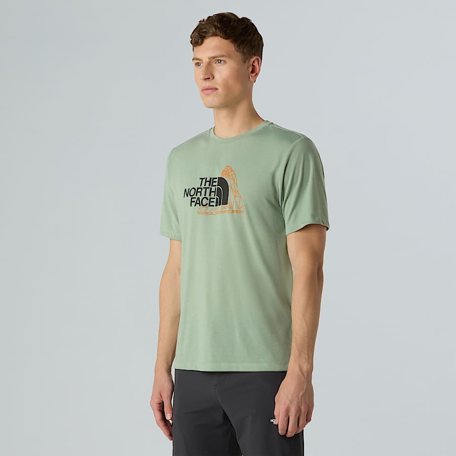 Foundation Mountain T-Shirt mit Grafik für Herren - 1