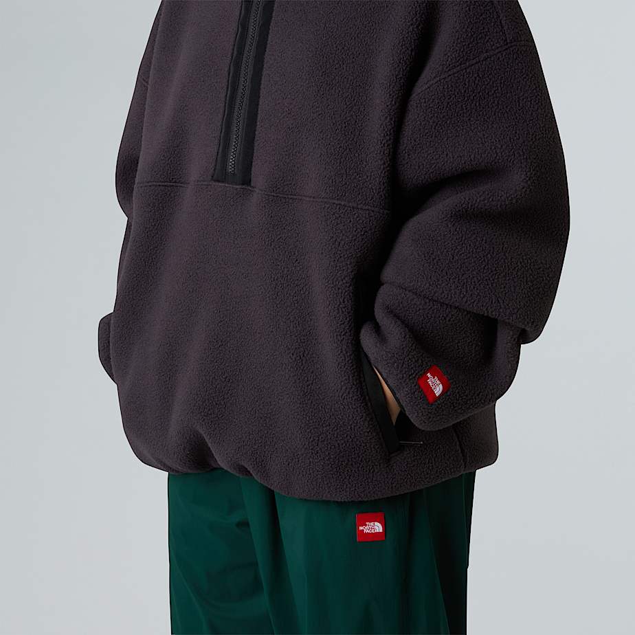 Red Box-fleece met halve rits voor heren - 8