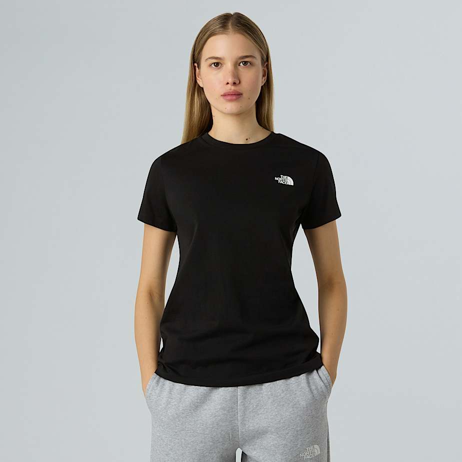 The North Face Simple Dome T-shirt Für Damen Tnf Black Größe XL female