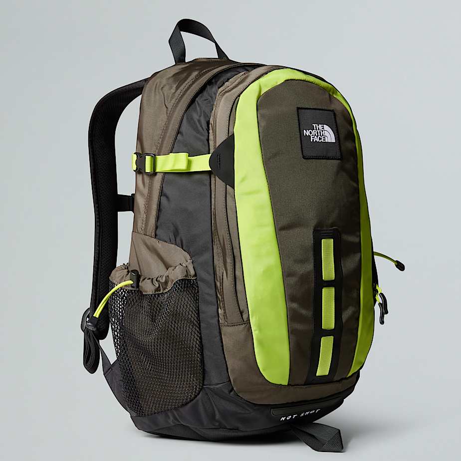 The North Face Hot Shot Rucksack – Special Edition New Taupe Green-tnf Black-fizz Lime Größe Einheitsgröße male