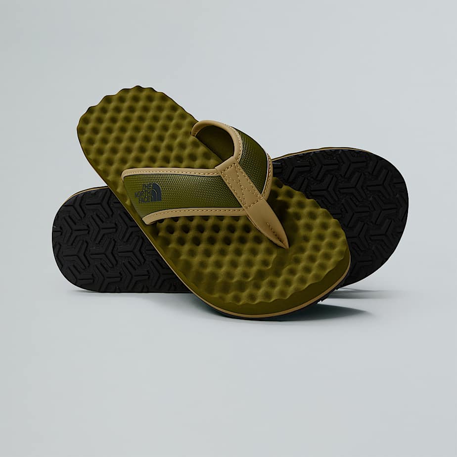 The North Face Base Camp Ii Flip-flops Für Herren Forest Olive-black Curr Größe 39 male