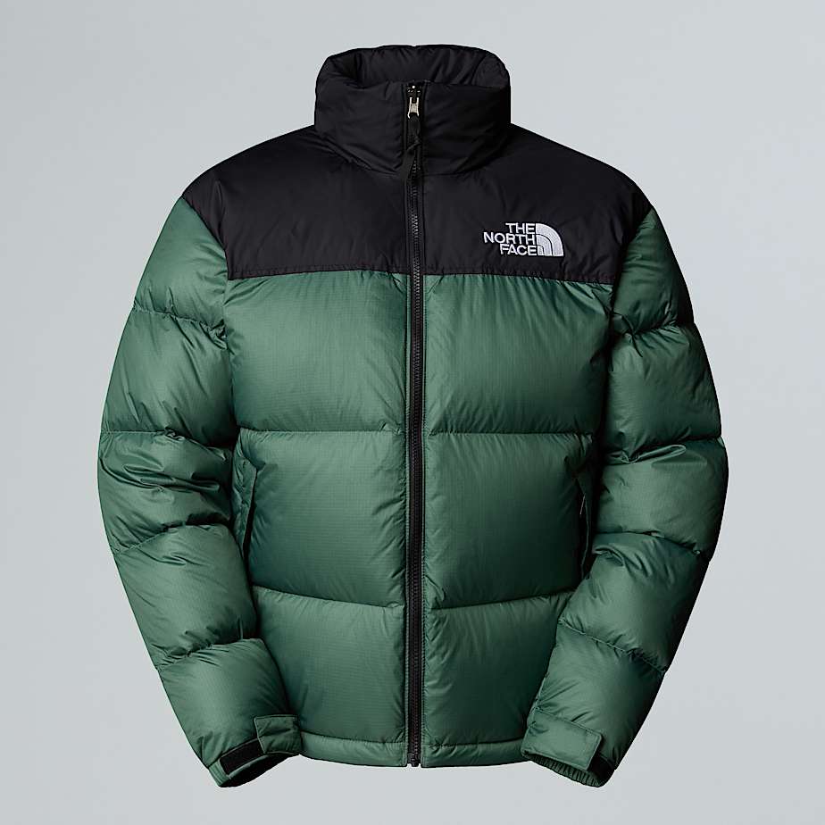 The North Face 1996 Retro Nuptse Jacke Für Herren Duck Green-tnf Black Größe S male