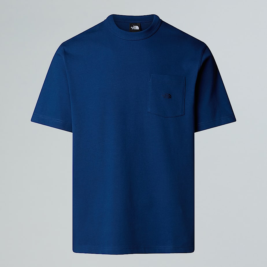 The North Face Dome Relaxt Geschnittenes T-shirt Mit Tasche Für Herren Estate Blue Größe M male