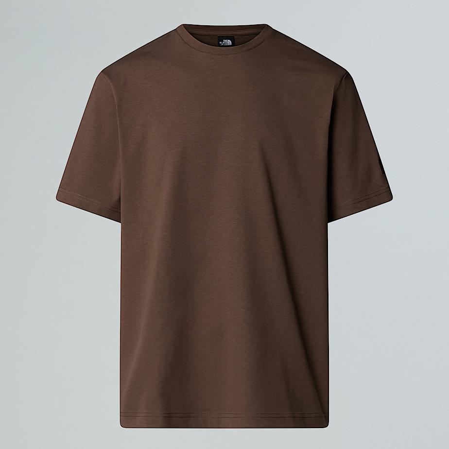 The North Face Rmst Logo Relaxt Geschnittenes T-shirt Für Herren Smokey Brown Größe M male