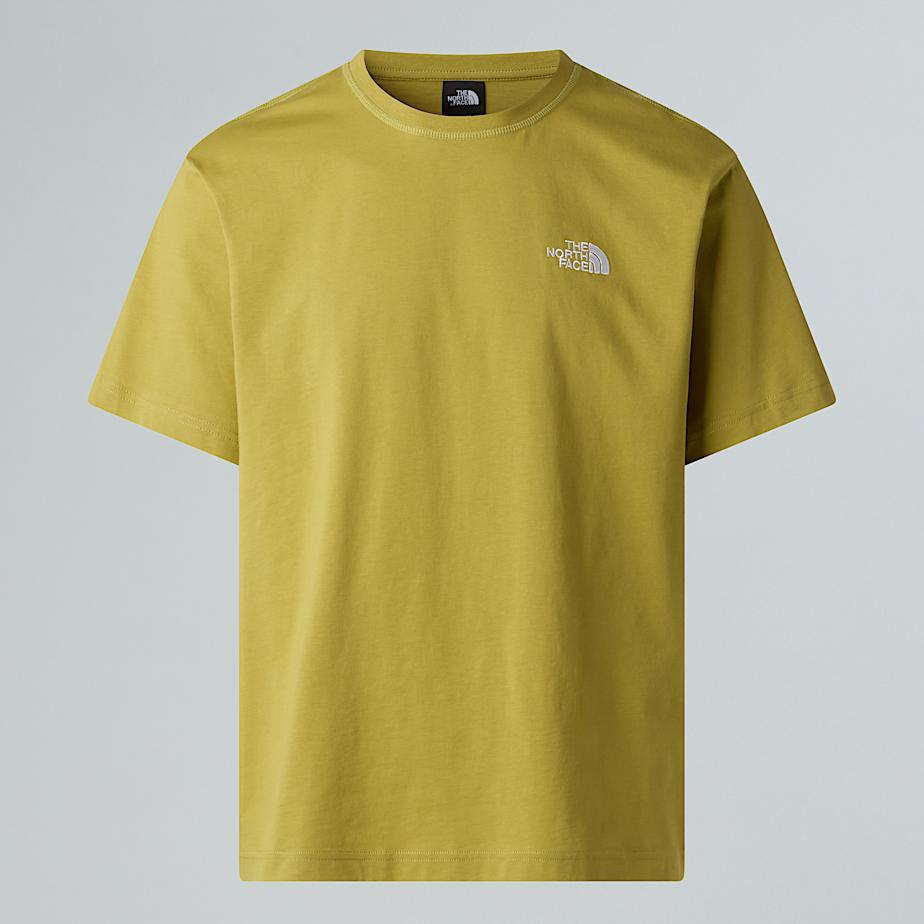 The North Face Essential Relaxtes T-shirt Für Herren Dark Pistachio Größe XS male